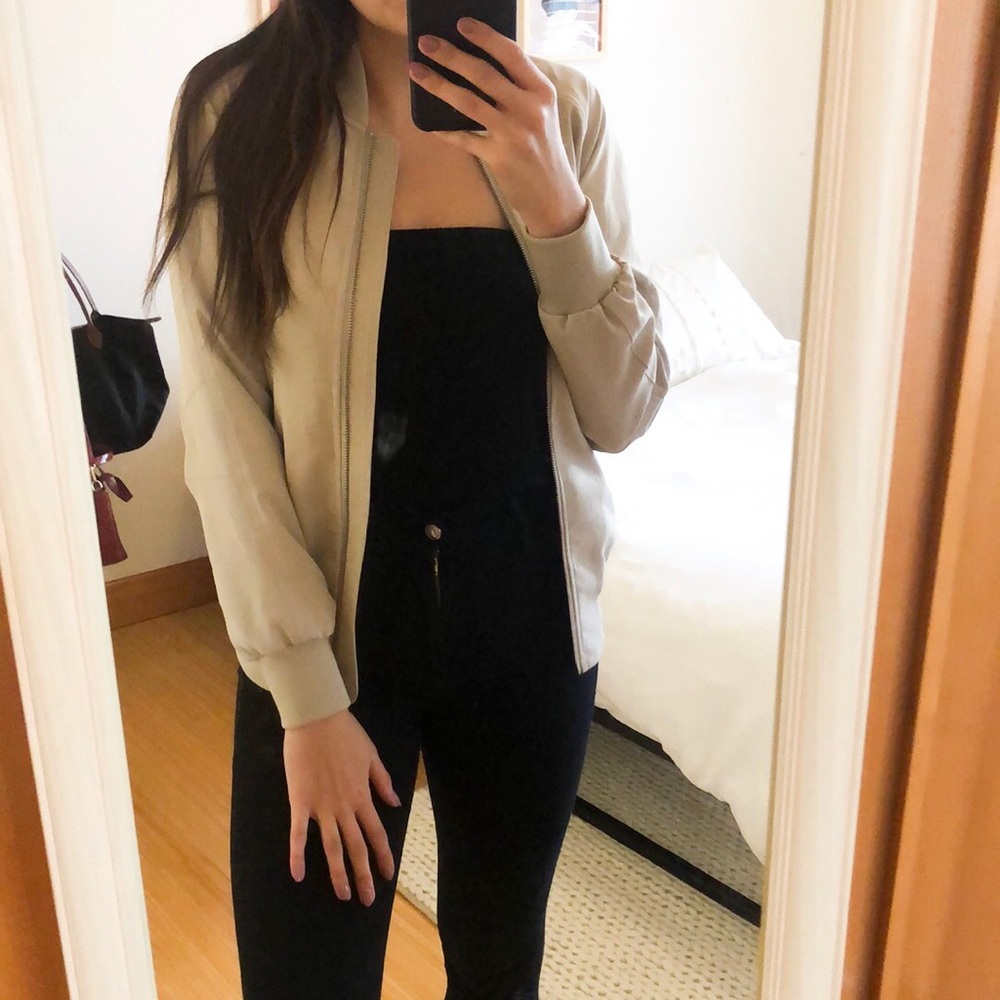 BABATON taupe bomber